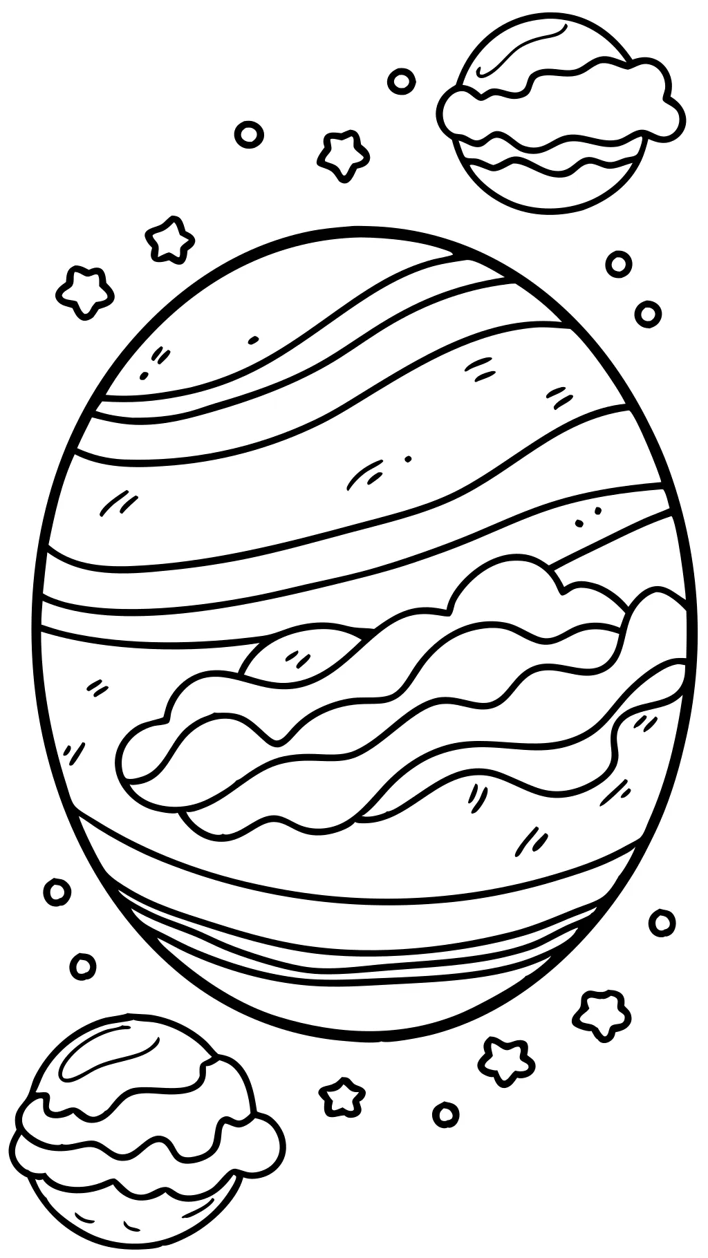 coloring pages jupiter